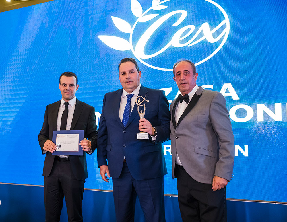Loizaga Construcciones recibe el premio CEX a la mejor constructora del norte de España